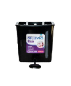 CALEFON PLASTICO 20 L ECO BLACK RESIST. ACERO INOX.