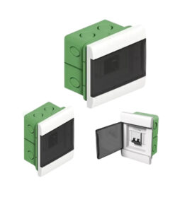GENROD CAJA P/EMBUTIR 12B TAPA GRIS FUME