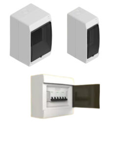 GENROD CAJA EXTERIOR P/24B TAPA GRIS FUME