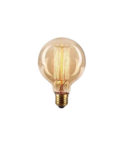 LAMP. INCANDECENTE ANTIQUE G125 25W GOLD