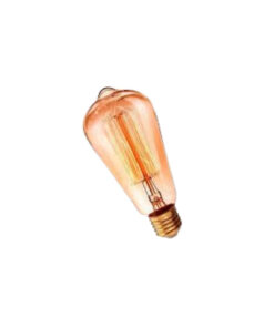 LAMP. INC. ANTIQUE ST64 25W GOLD