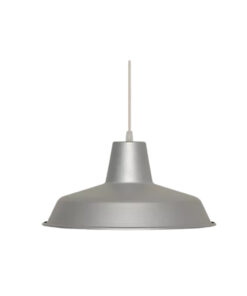 COLGANTE METALICO 30CM GRIS MICROTEXTURADO
