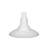 COLGANTE METALICO 34CM BLANCO MICROTEXTURADO