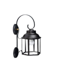 FAROL HEXAGONAL NEGRO