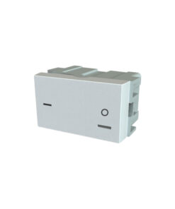 INTERRUPTOR DOBLE CONTACTO PLATINUM BLANCO