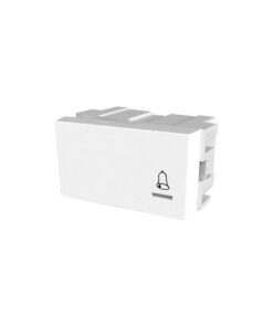 PULSADOR UNIPOLAR PLATINUM BLANCO
