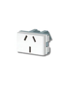 TOMACORRIENTE 10 AMP. PLATINUM BLANCO