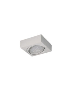 PLAFON MOVIL 145*145 AR111 ACERO