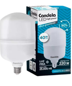 CANDELA LAMPARA HIGH POWER 40W FRIA