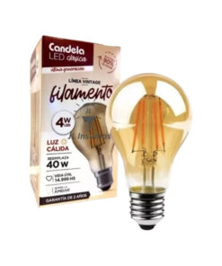 CANDELA LAMPARA FILAMENTO CLASICA 4W