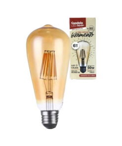 CANDELA LAMPARA FILAMENTO TUBULAR 6W