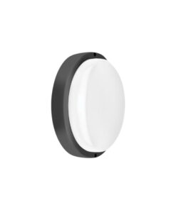 CANDELA TORTUGA LED 18W REDONDA NEGRA  FRIA