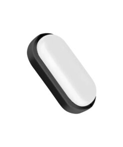 CANDELA TORTUGA LED 8W OVALADA  NEGRA  FRIA