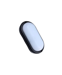 CANDELA TORTUGA LED 18W OVALADA  NEGRA  FRIA