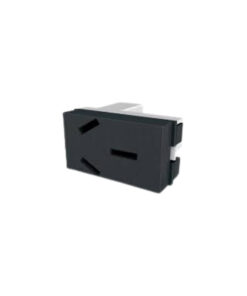 TOMACORRIENTE 20AMP. PLATINUM NEGRO