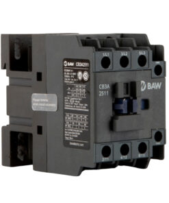 BAW CONTACTOR 3P 11KW AC3 25A 1NA+NC BOBINA 380VCA