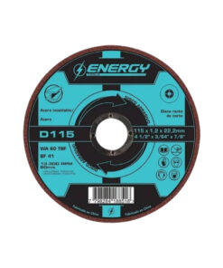 DISCO ABRASIVO CORTE ENERGY 115X1.2X22.2