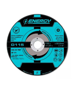 DISCO ABRASIVO DE CORTE ENEGY 115X1.6X22.2