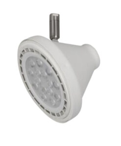 CABEZAL SPOT MOVIL P/AR111 CON GU10 BLANCO