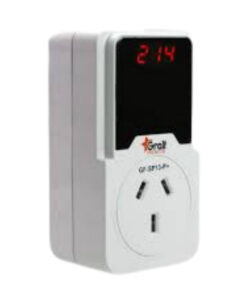 PROTECTOR DE TENSION CON VOLTIMETRO GRALF