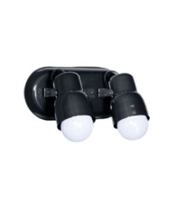 APLQIUE 2 LUCES BASE REDONDA NEGRA